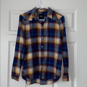 American Eagle Plaid Flannel